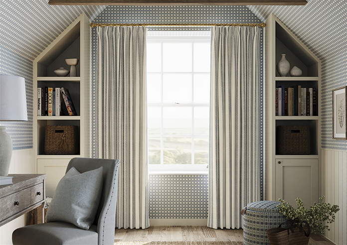 Noble Stripe, Hudds - Made to Measure Curtains - Image 3